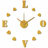 Mauro Ferretti zidni sat za ljepljenje Love, ⌀ 60 cm