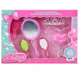 Magic Toys Kozmetični set z glasbenim ogledalom, verižico in tiaro | Shoptok.si