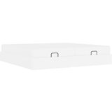  Okvir za krevet Čista bijela 200 x 200 cm Umjetna koža | shoptok.hr