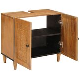 vidaXL Kupaonski ormar Svjetlosmeđa 62 x 33 x 58 cm Masivno drvo manga | shoptok.hr