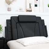  Vzglavna stranica črna 100 cm umetno usnje | Shoptok.si