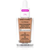 Wet'n wild Bare Focus Niacinamide Skin Tint lahki vlažilni tekoči puder odtenek Amber Beige 32 ml Cene
