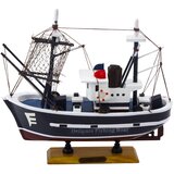  Kolekcionarska maketa ribarskog broda "Flying Lady" 24x23cm - crna | shoptok.hr