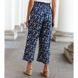 Gemre Black wide floral pants Grazia | shoptok.hr