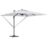 Roma Suncobran Bež 286 x 284 x 270 cm Aluminij i poliester | Eponuda.ba