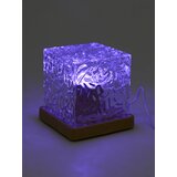 Sinsay RGB LED dekorativna stolna lampa u obliku kocke s efektom tekuće vode | shoptok.hr