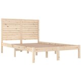  Okvir za krevet od masivnog drva 135 x 190 cm bračni | shoptok.hr