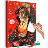  Slika za samostalno slikanje - Red Robe 40x60 Cijene
