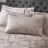 Catherine Lansfield Bež posteljina za krevet za jednu osobu od damasta 135x200 cm Damask Jacquard – | shoptok.hr