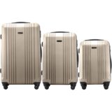  KST01 KESTREL, Set od 3 ABS+ kofera (V,M,S) Wings, CHAMPAGNE | shoptok.hr
