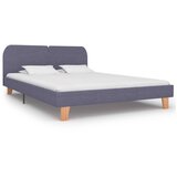 Maison Chic Posteljni okvir - Dvoposteljna postelja - Zakonska postelja svetlo sivo blago 180x200 cm-J5608, (21759571) | Shoptok.si