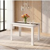 MID.YOU JEDILNA MIZA, antracit, bela | Shoptok.si