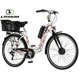 Visitor E-bicikl cherry belo crvene boje | Eponuda.com