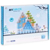 Magnetic construction blocks set for children 124 pieces &amp;ndash; winter Slike