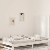 vidaXL Zidno uzglavlje bijelo 95,5x3x90 cm od masivne borovine Cijene