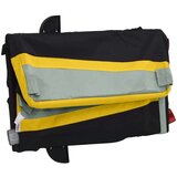 Prikolica za bicikl crno-žuta 30 kg željezna | shoptok.hr