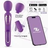 INTOYOU App Series Salma Flipping Tongue Wand with App Purple Cene