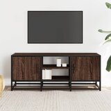 TV ormarić boja hrasta 100x35x41 cm konstruirano drvo i metal | shoptok.hr