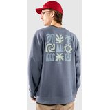 Quiksilver Salt Water Graphic Crew Pulover china blue | Shoptok.si