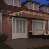  Skrovita tenda Šareni 600 × 300 cm tkanina | shoptok.hr