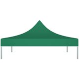vidaXL Krov za šator za zabave 3 x 3 m zeleni 270 g/m² | shoptok.hr