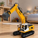  Remote Controlled RC Crawler Excavator Lights and Sounds Yellow 1:16 | shoptok.hr