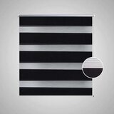 vidaXL Rolo crne zavjese sa zebrastim linijama 70 x 120 cm | shoptok.hr