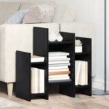 vidaXL Pomoćni ormarić Crni hrast 60 x 26 x 60 cm Konstruirano drvo | shoptok.hr