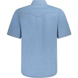 Wrangler SHORT SLEEVE SHIRT MEN BLUE | shoptok.hr