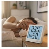  termometar sa higrometrom, napajanje 1xAA, bela | Eponuda.com