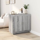 vidaXL komoda boja hrasta sonome 80x40x75 cm od konstruiranog drva Cijene
