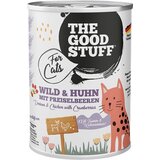 The Goodstuff Mokra mačja hrana - Divjačina in piščanec z brusnicami - 400 g | Shoptok.si