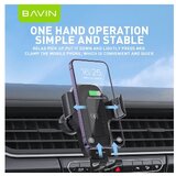 BAVIN auto držač/wirelees punjač 15W | ePonuda.com