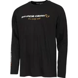 Savage Gear Majica Signature Logo Long Sleeve T-Shirt Black Caviar M