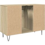vidaXL Kopalniška omarica sonoma hrast 80x33x60 cm inženirski les | Shoptok.si