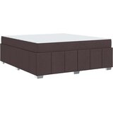  Okvir za krevet Tamno smeđa 180 x 200 cm tkanina | shoptok.hr