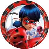 Procos miraculous: bubamara i crna mačka papirnati tanjuri, set od 8 komada, 23 cm Cijene