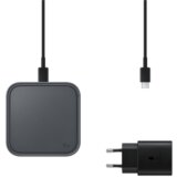 Samsung indukcijski punjač 2.77 A Wireless Charger Pad EP-P2400T EP-P2400TBEGEU Izlazi USB-C™ tamnosiva Cijene