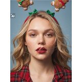 Sinsay Božićni obruč za glavu s medenjacima u obliku čovječuljaka | shoptok.hr