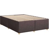 vidaXL Box spring postelja z vzmetnico temno rjava 140x200 cm blago, (21305482) | Shoptok.si