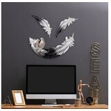 WALLXPERT Set zidnih ukrasa Love Birds - 1, 3 komada, Bijela | Eponuda.ba