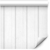  Tapeta - Vertical Lines - White background with a delicate wood pattern vertically. 49x1000 Samoljepljiva | shoptok.hr
