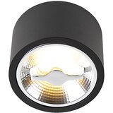QAZQA Moderna stropna svetilka črna AR111 z LED - Expert Cene