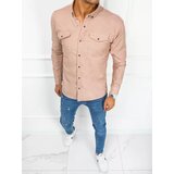DStreet Men's Denim Shirt pink | Shoptok.si