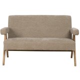 Ixia Bež sedežna garnitura iz šenilje 134 cm Rest – | Shoptok.si