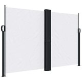  Zložljiva stranska tenda bela 160x1000 cm | Shoptok.si
