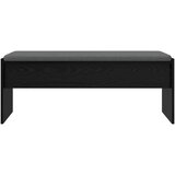  Klupa za hodnik s jastukom Crni hrast 103 x 38 x 40 cm | shoptok.hr