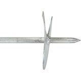  Zemaljska sidra 4 pcs Srebrna Ø10 x 60 cm Galvanizirani metal - 4 | shoptok.hr