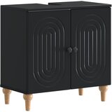  Kupaonski ormarić za sudoper ALKMAAR Crna 59,5 x 31,5 x 59 cm | shoptok.hr