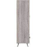 vidaXL Visoka komoda siva boja hrasta 69 5x31x115 cm konstruirano drvo | shoptok.hr